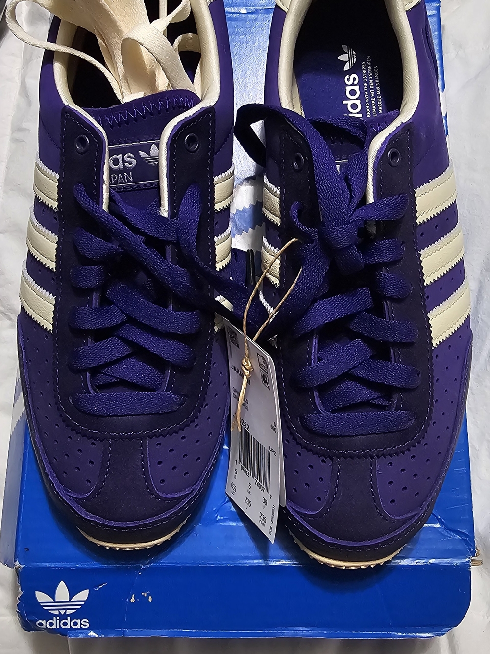 adidas Originals Japan "Collegiate Purple" Women's Size 6.5 (JS0252) – Brand New